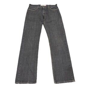 Levi’s 514 Men’s Slim Straight Fit Black Denim Jeans, Size 34x34